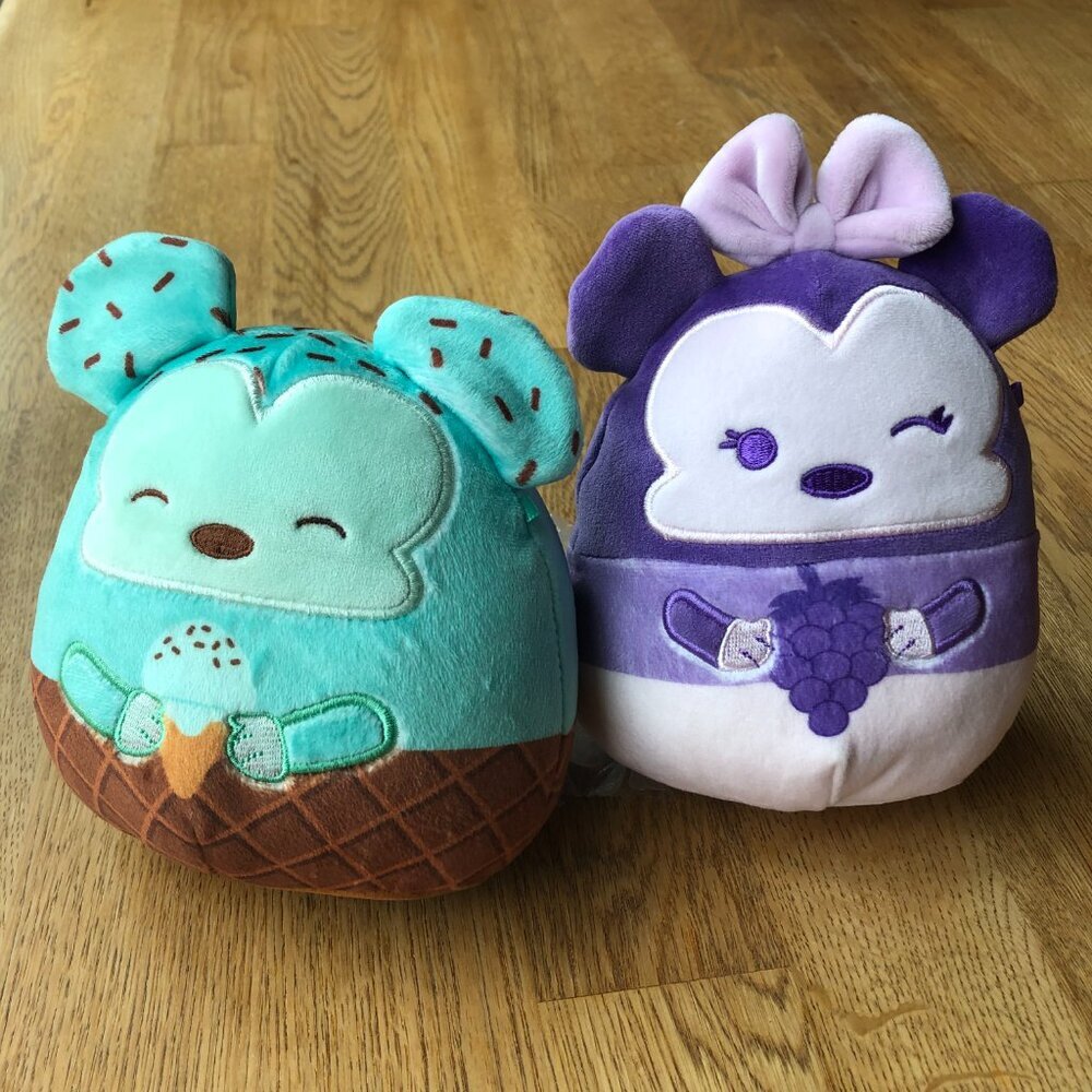 Disney Mickey and Minnie Scented Squishmallows